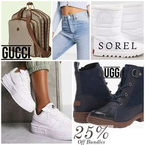 GUCCI, SOREL, UGG & MORE